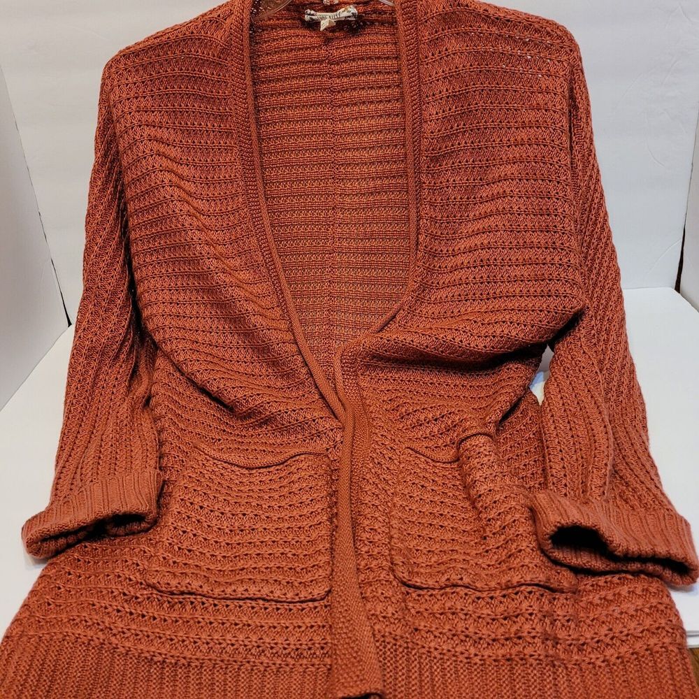 Pink Rose Cardigan‎ Sweater, Rose, Size M